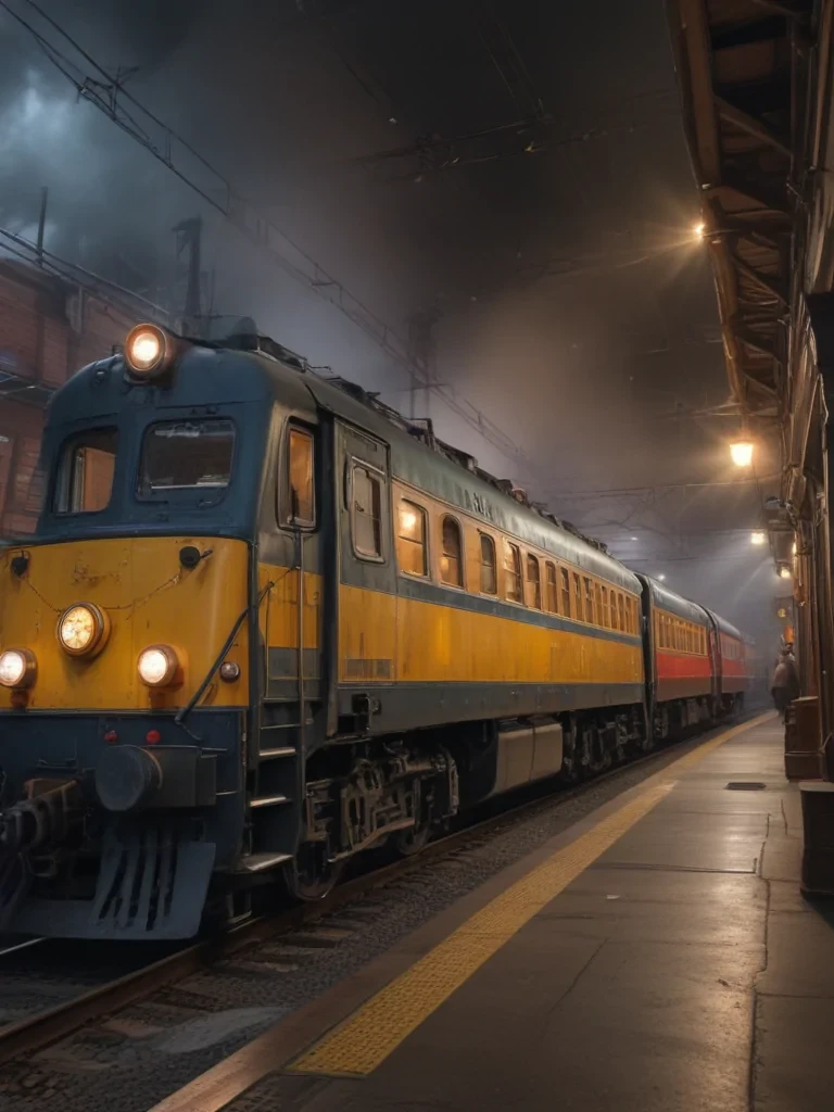 train transparent