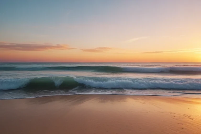 aesthetic beach background