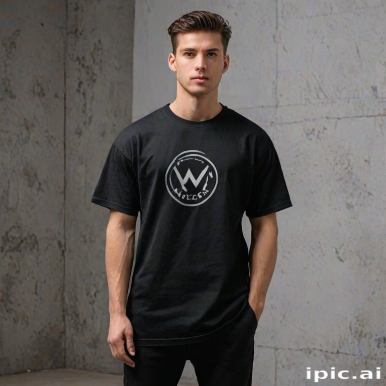 black mockup shirt