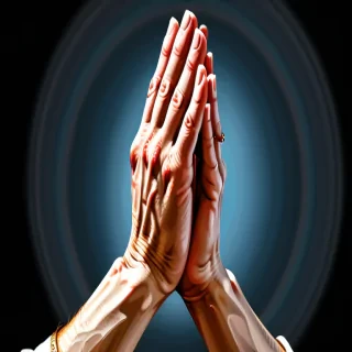 praying hand png