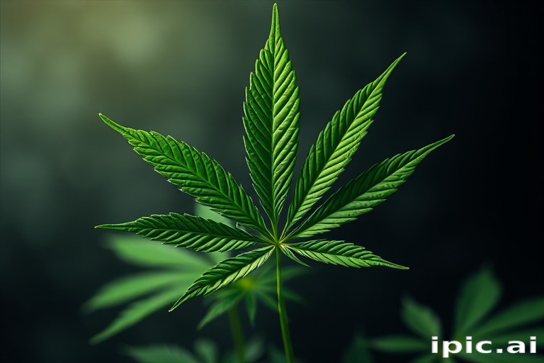 marijuana leaf transparent background