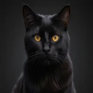 black cat png