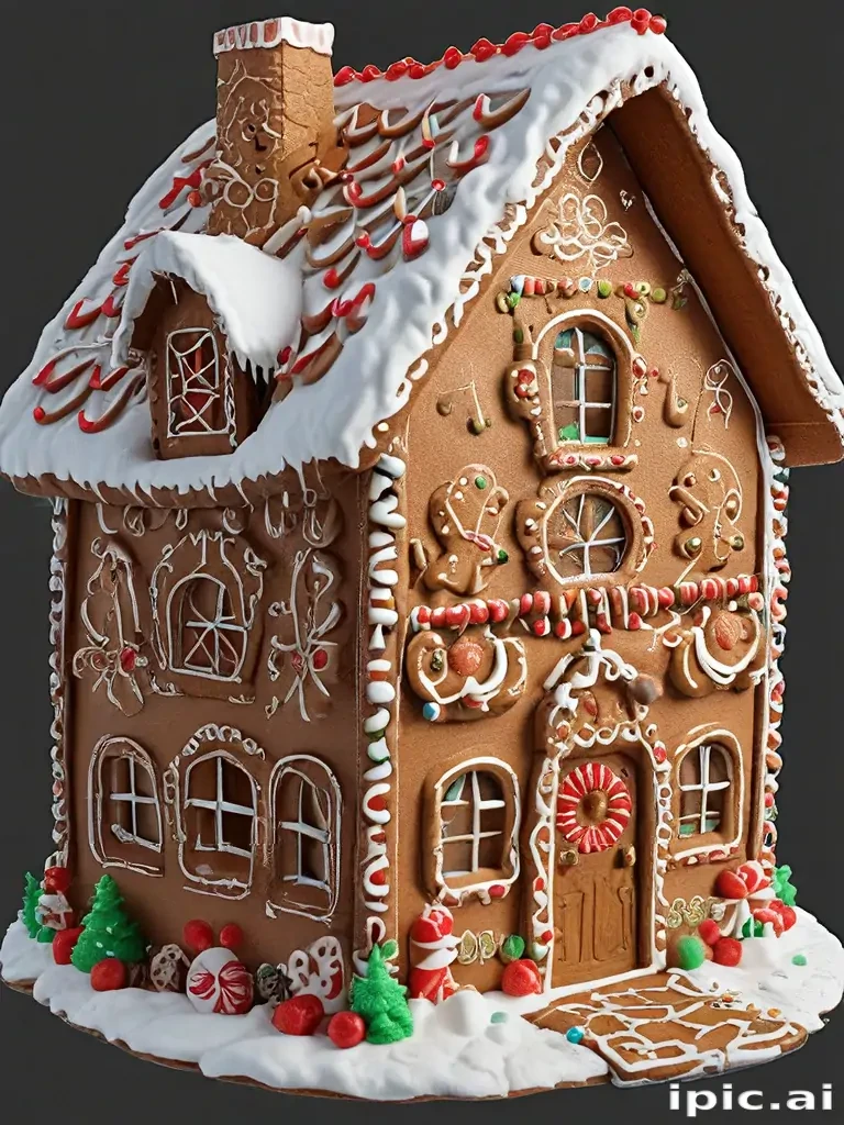 gingerbread house png