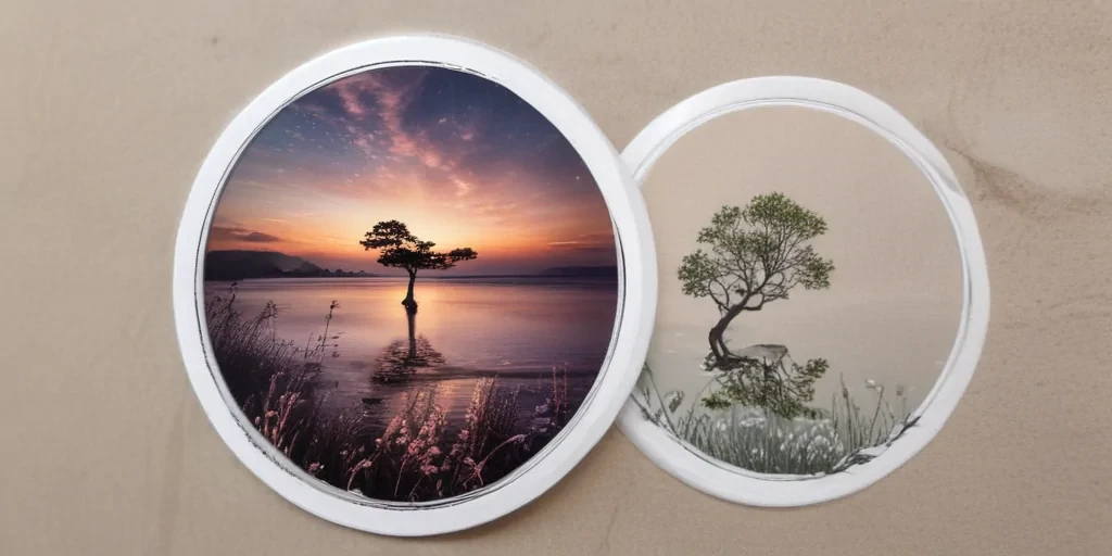 transparent aesthetic stickers