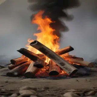 camp fire png