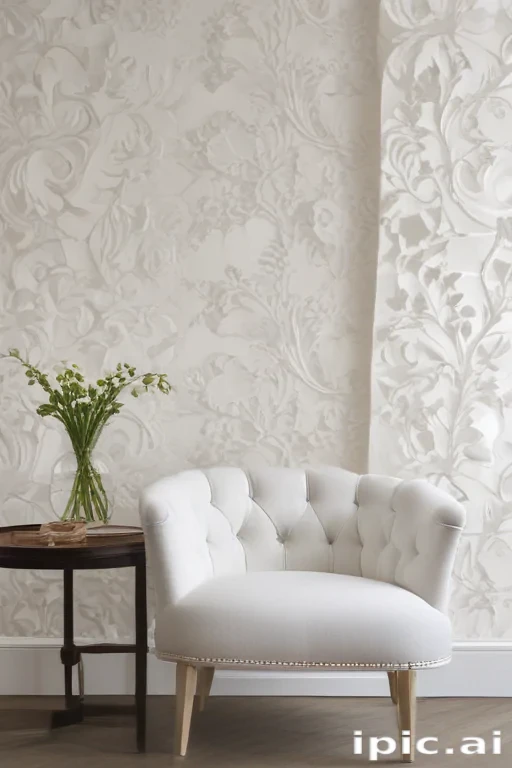white wall paper