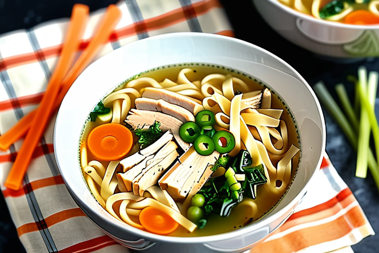 ninja foodi chicken noodle soup