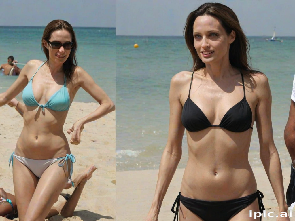 angelina jolie bikini