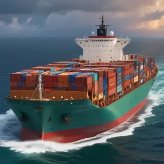 container ship