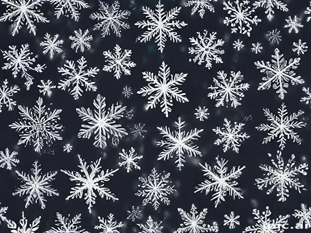 png snowflakes