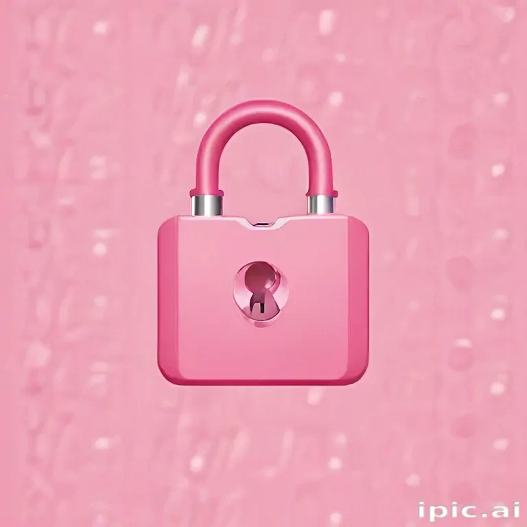 pink lock screen wallpaper