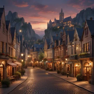 town background