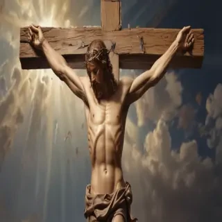 christ on the cross image