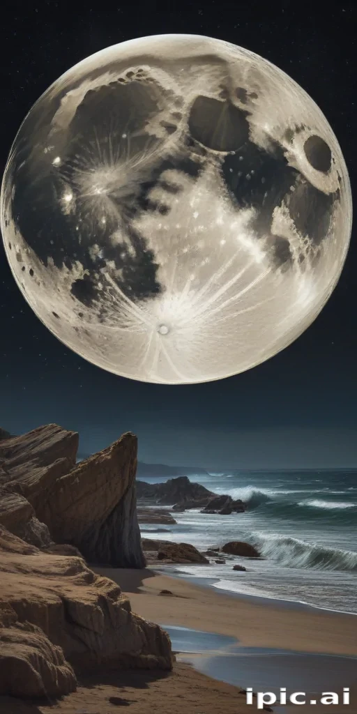 vintage moon art