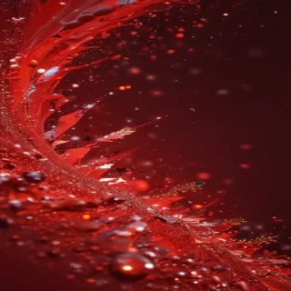 sparkly red background