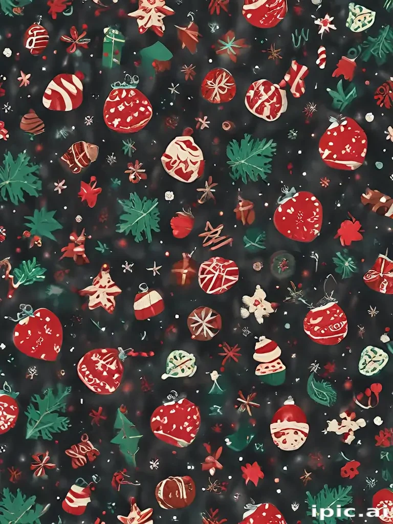 xmas phone background