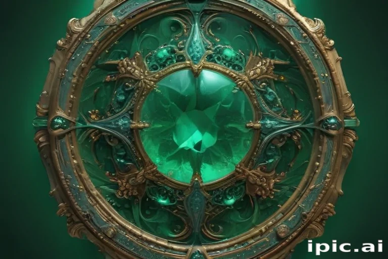 emerald green bg