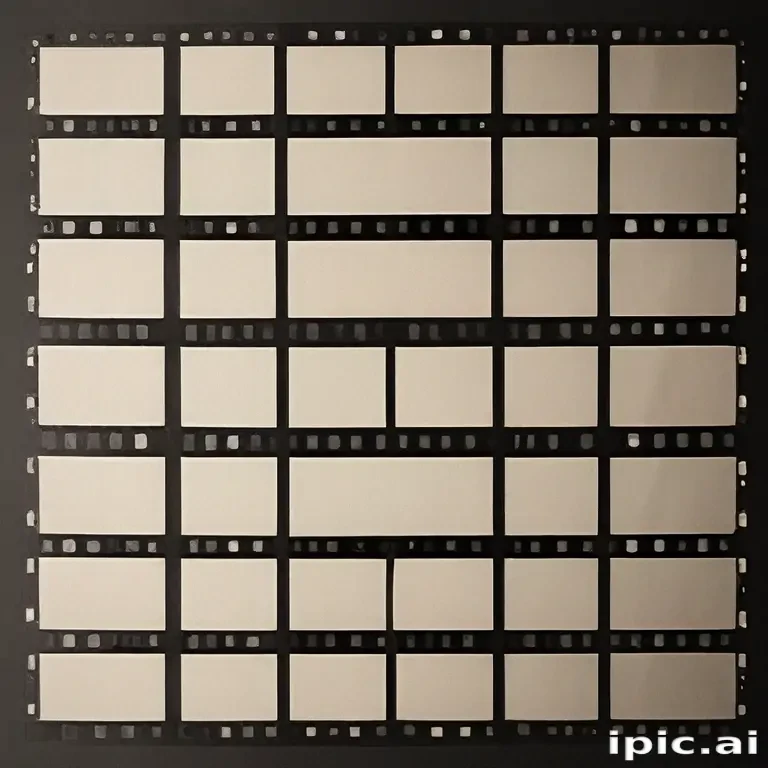 film strip template