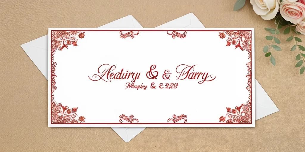 wedding background card