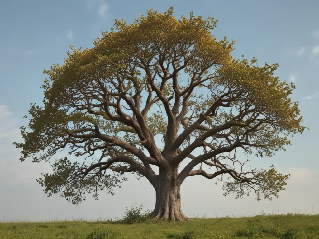 trees no background