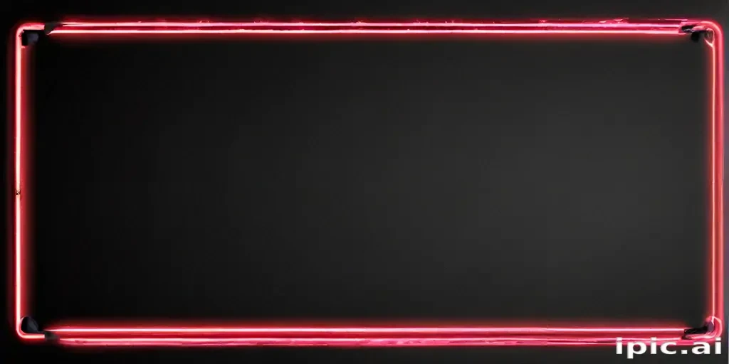 neon frame png