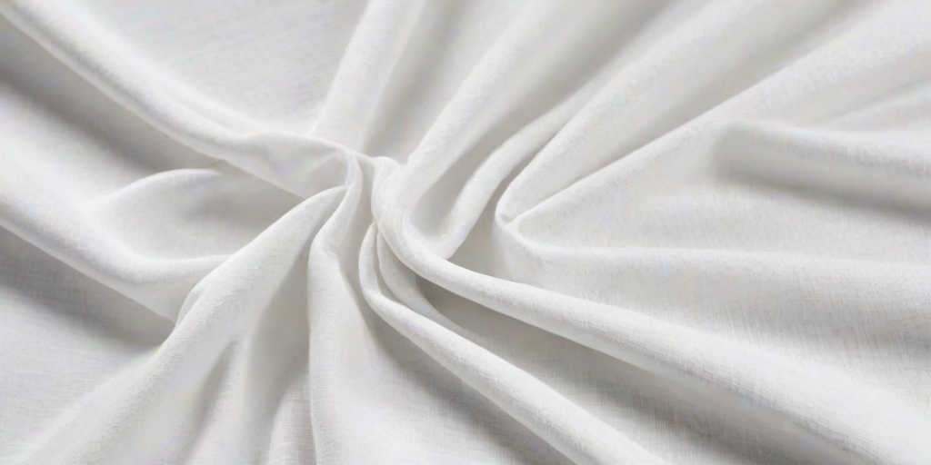 white fabric background