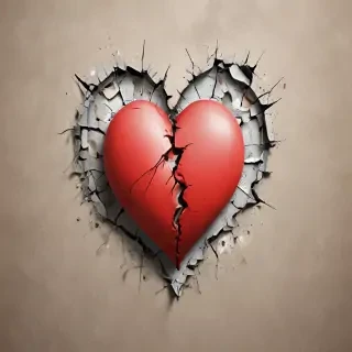 wallpaper broken heart images