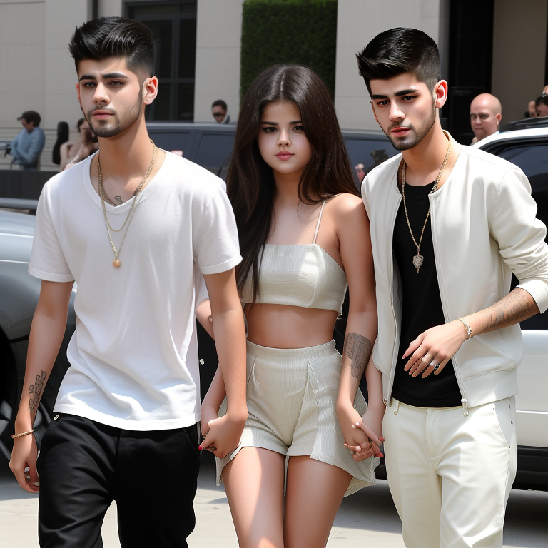 selena gomez and zayn malik pictures