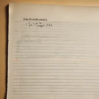 notebook paper image