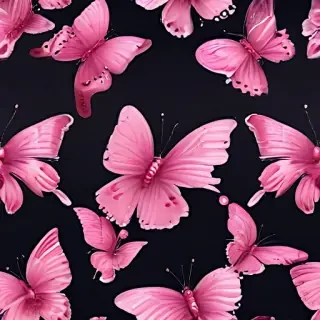 images of pink butterflies