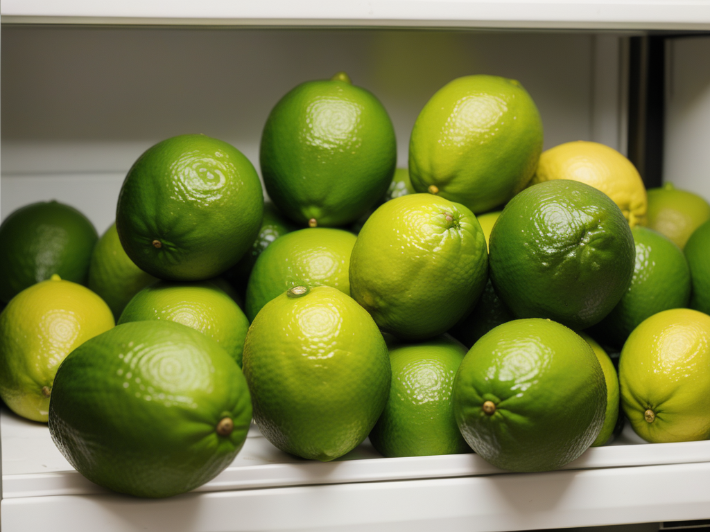 how long do limes last in the fridge