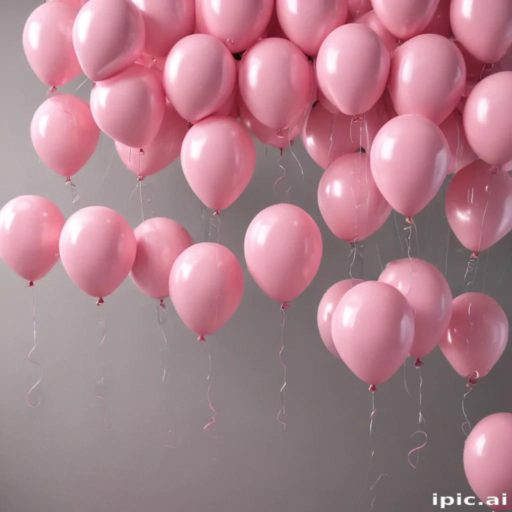 pink balloons png