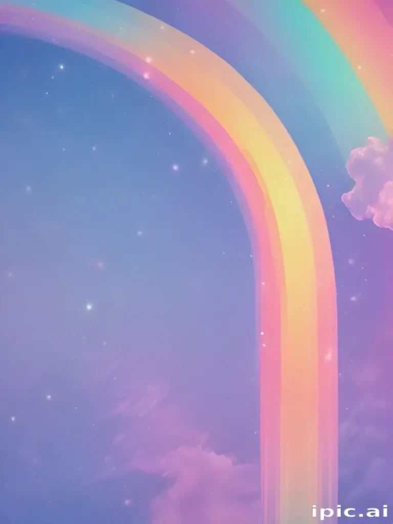 aesthetic rainbow backgrounds