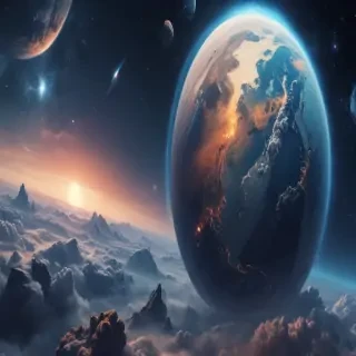 iphone wallpaper space