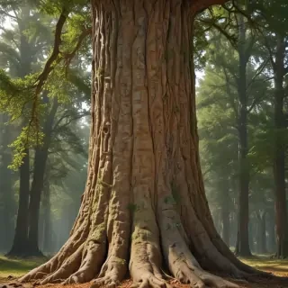 tree trunk tree