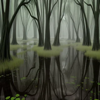 swamp background