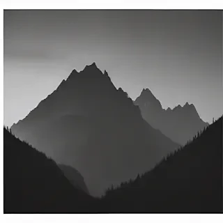 mountain silhouette