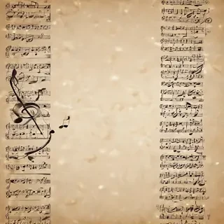 notes music background
