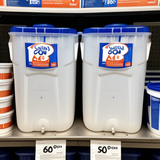 how many gallons is 60 quarts