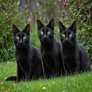black cats