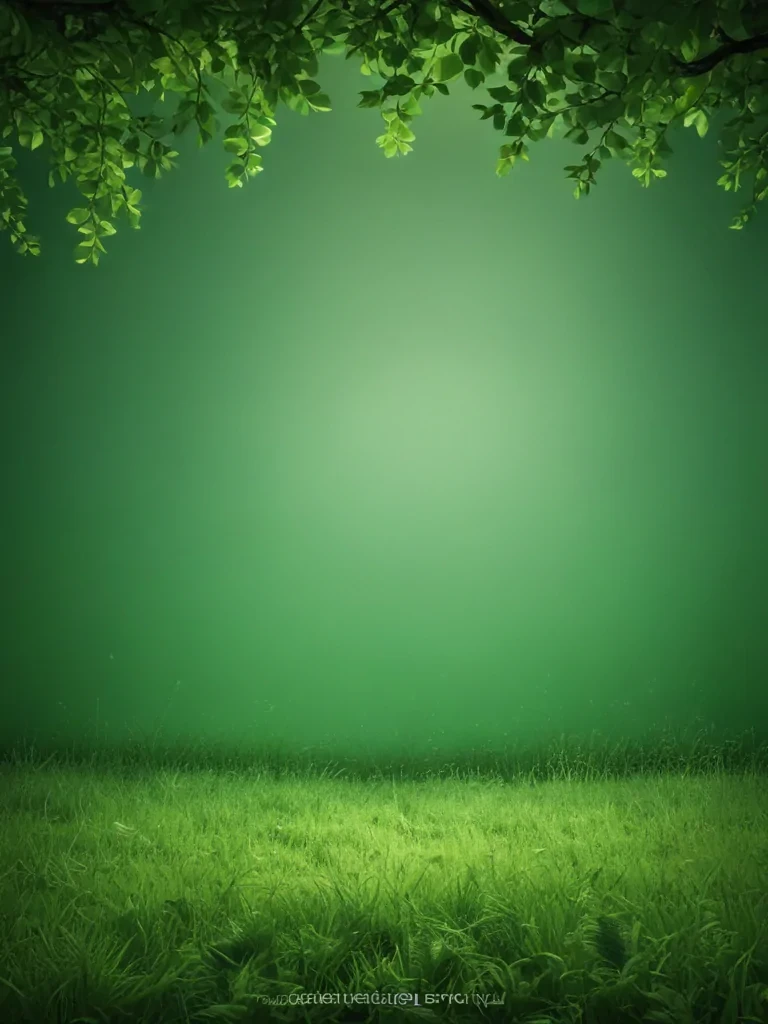 green background plain