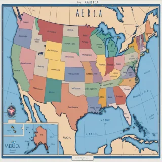 map of america