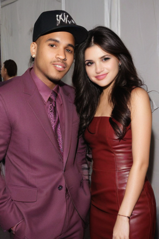 selena gomez and chris brown