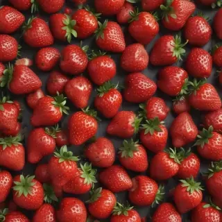 strawberry background aesthetic