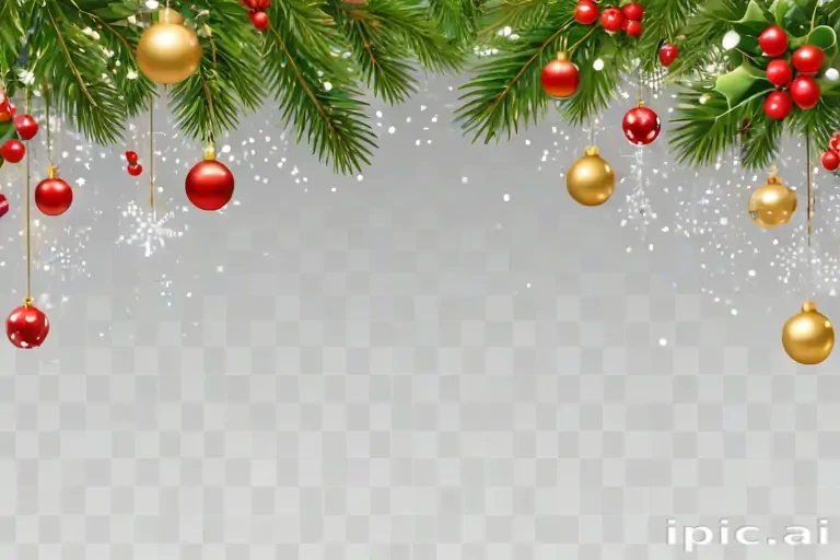 christmas transparent