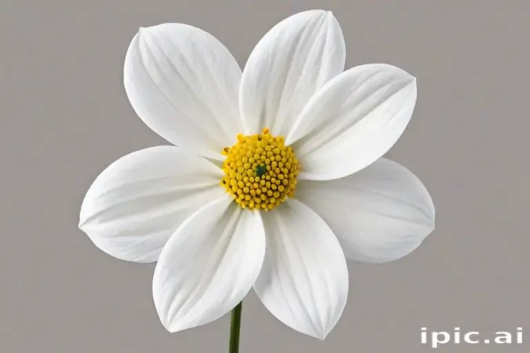 white flower transparent