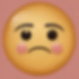 sad face emoji png