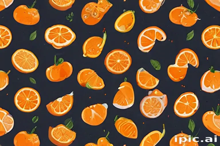 cute orange background