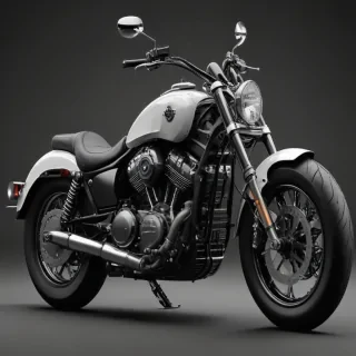 motorcycle clipart black and white