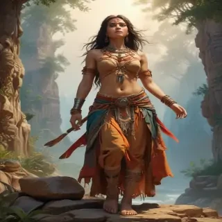 background tribal